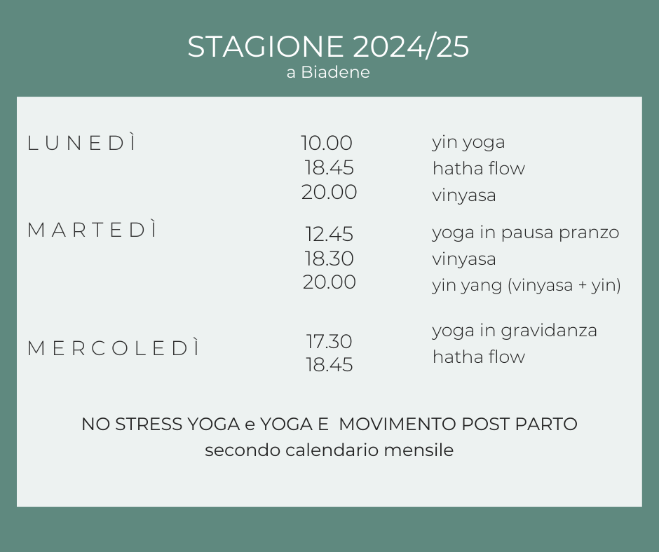 yoga giulia rizzi biadene